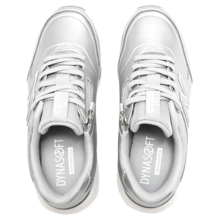 Кроссовки New Balance DynaSoft 363 V9 Low Топ Повседневная обувь Женская Серебряная - изображение 4
