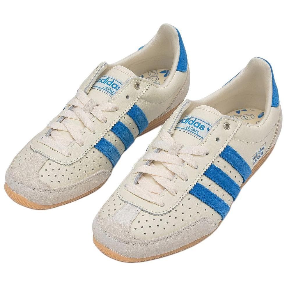 Кроссовки Adidas Originals Япония Противоскользящие Устойчивые к истиранию Низкие Кроссовки для скейтбординга Женские Белые Синие - изображение 3