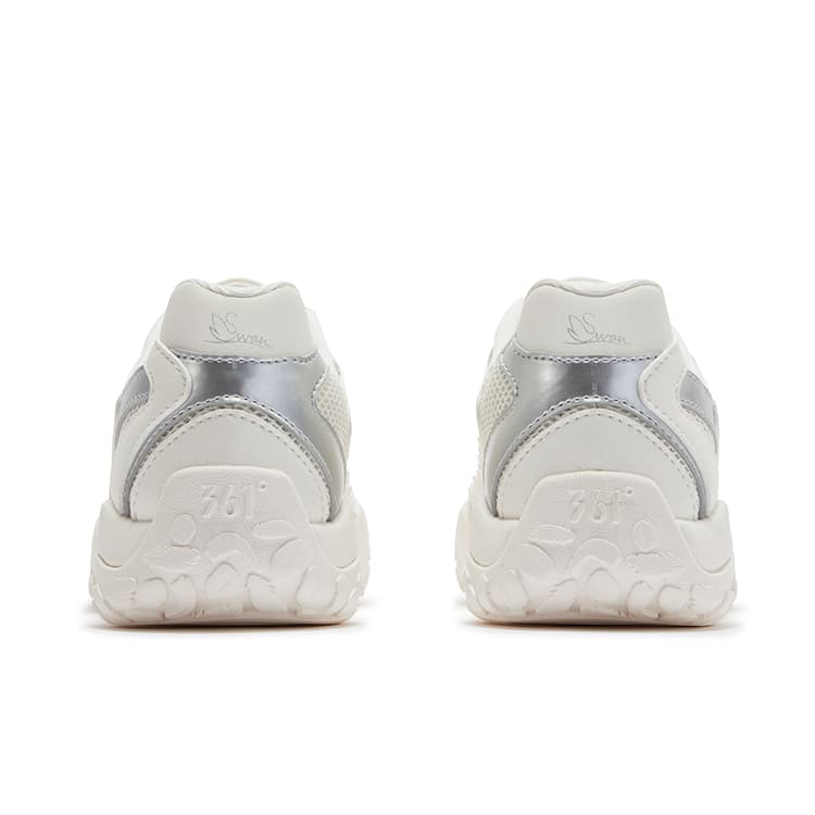 Кроссовки 361° Swan Shoes Сетчатая ткань синтетическая кожа противоскользящий устойчивый к истиранию низкий верх - изображение 4
