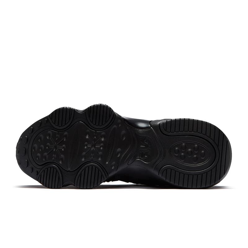 Кроссовки FILA FUSION Jagger 2050 Когтеточные туфли Низкий Топ Повседневная обувь Мужская Скачущий конь Черный - изображение 6