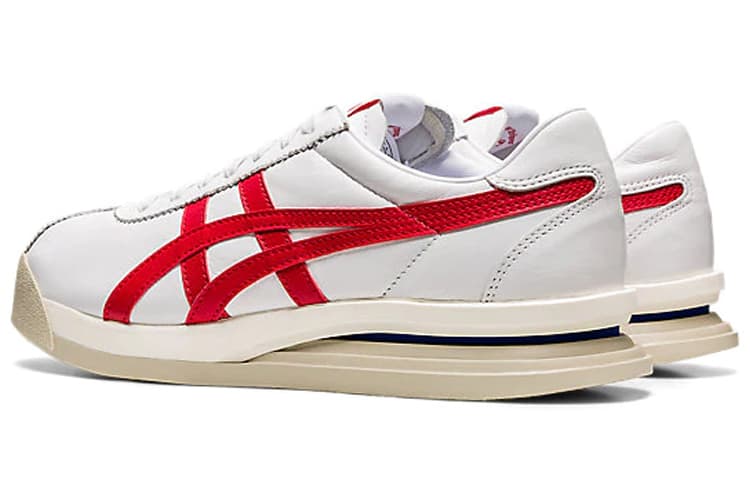 Кроссовки Onitsuka Tiger Corsair EX White Red - изображение 4