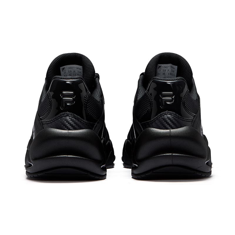 Кроссовки FILA FUSION Jagger 2050 Когтеточные туфли Низкий Топ Повседневная обувь Мужская Скачущий конь Черный - изображение 4