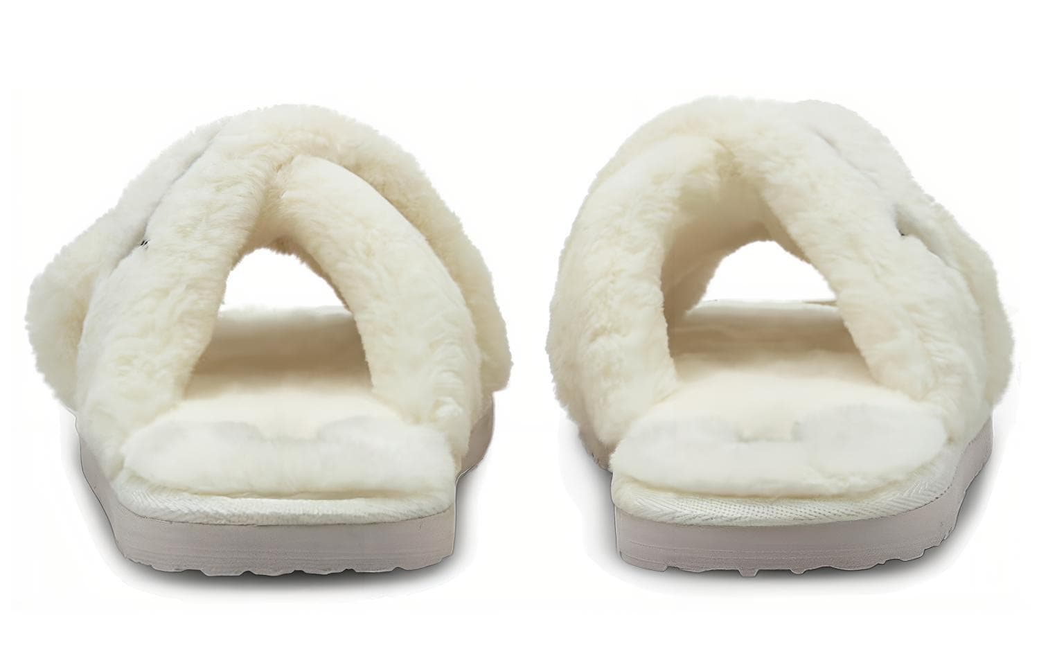 Сандалии PUMA Fluff Slide White - изображение 5