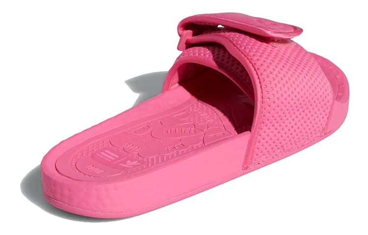 Сандалии Pharrell Williams x adidas Boost Slide Pink - изображение 4