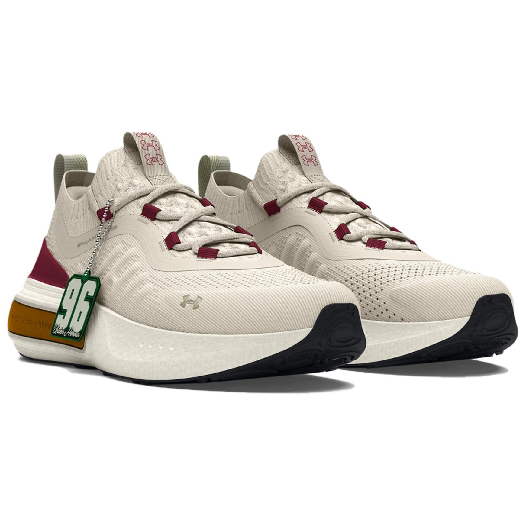 Кроссовки Under Armour Phantom 4 Low Топ Повседневная обувь Мужская Белая - изображение 3