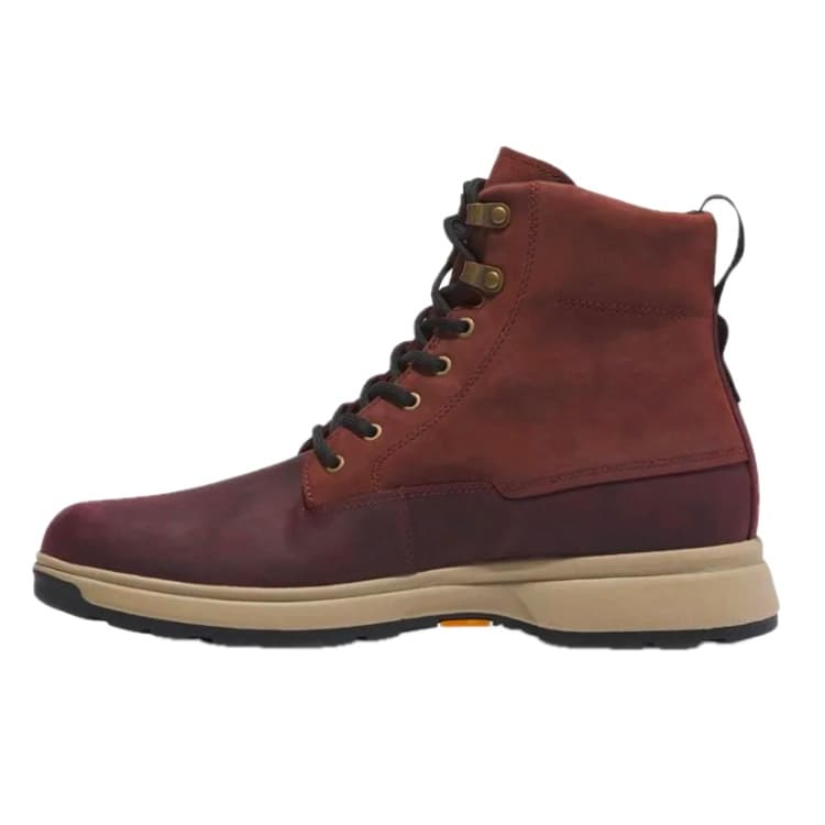 Ботинки Timberland Короткие Армейские Ботинки Мужские Бордовые - изображение 1
