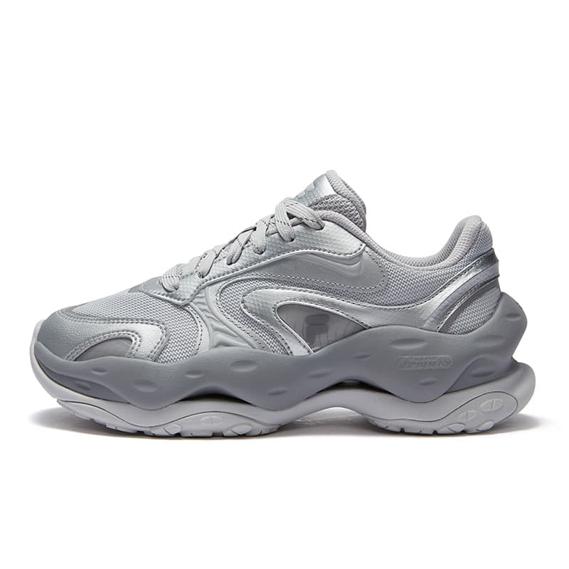 Кроссовки FILA FUSION CHEESE DX Сыры Устойчивые к истиранию Низкие Повседневные Женские Кроссовки Лунный Камень Серый - изображение 1