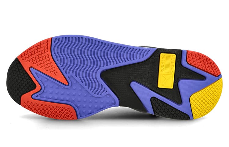 Кроссовки PUMA RS-X Puzzle Yellow Blue - изображение 5