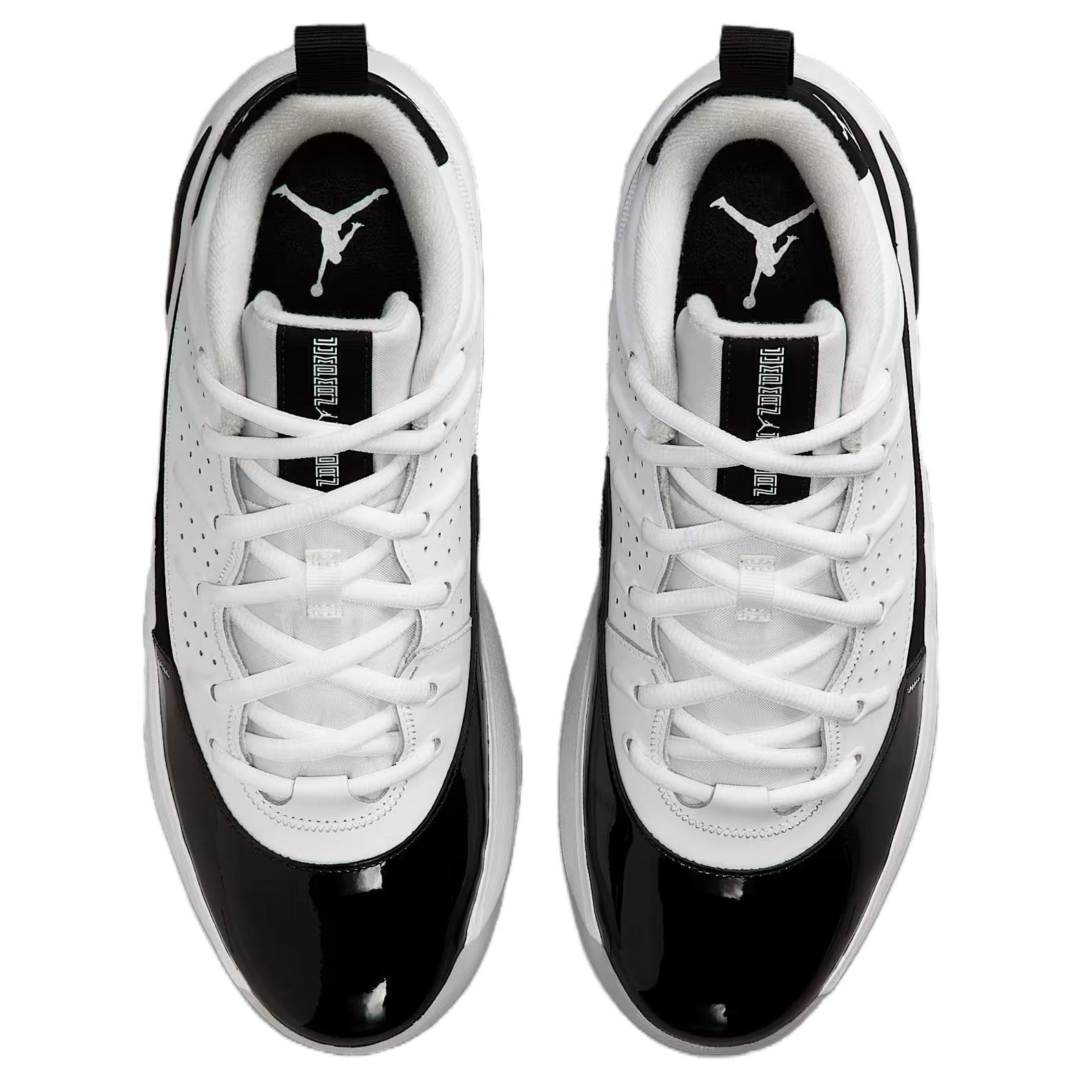 Кроссовки Jordan Max Aura 7 Устойчивый к истиранию MID Топ Повседневная обувь Мужская Белая - изображение 3