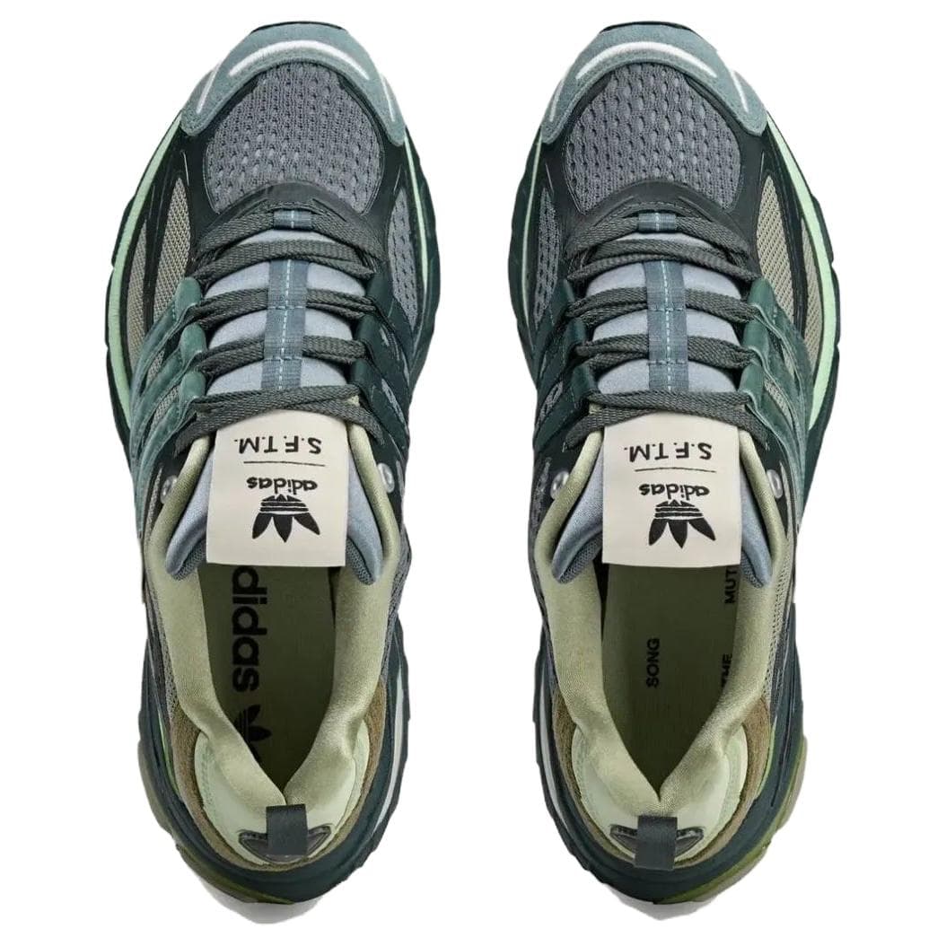 Кроссовки Adidas Originals X SONG for THE MUTE ADISTAR CUSHION Low Топ Повседневная обувь Унисекс Зелёный - изображение 3