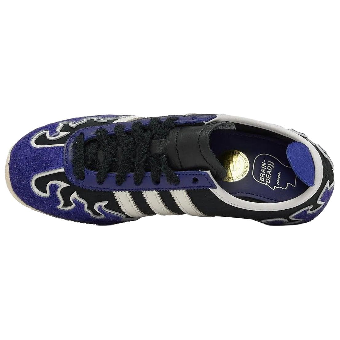 Кроссовки Brain Dead x adidas Low Black Purple - изображение 4