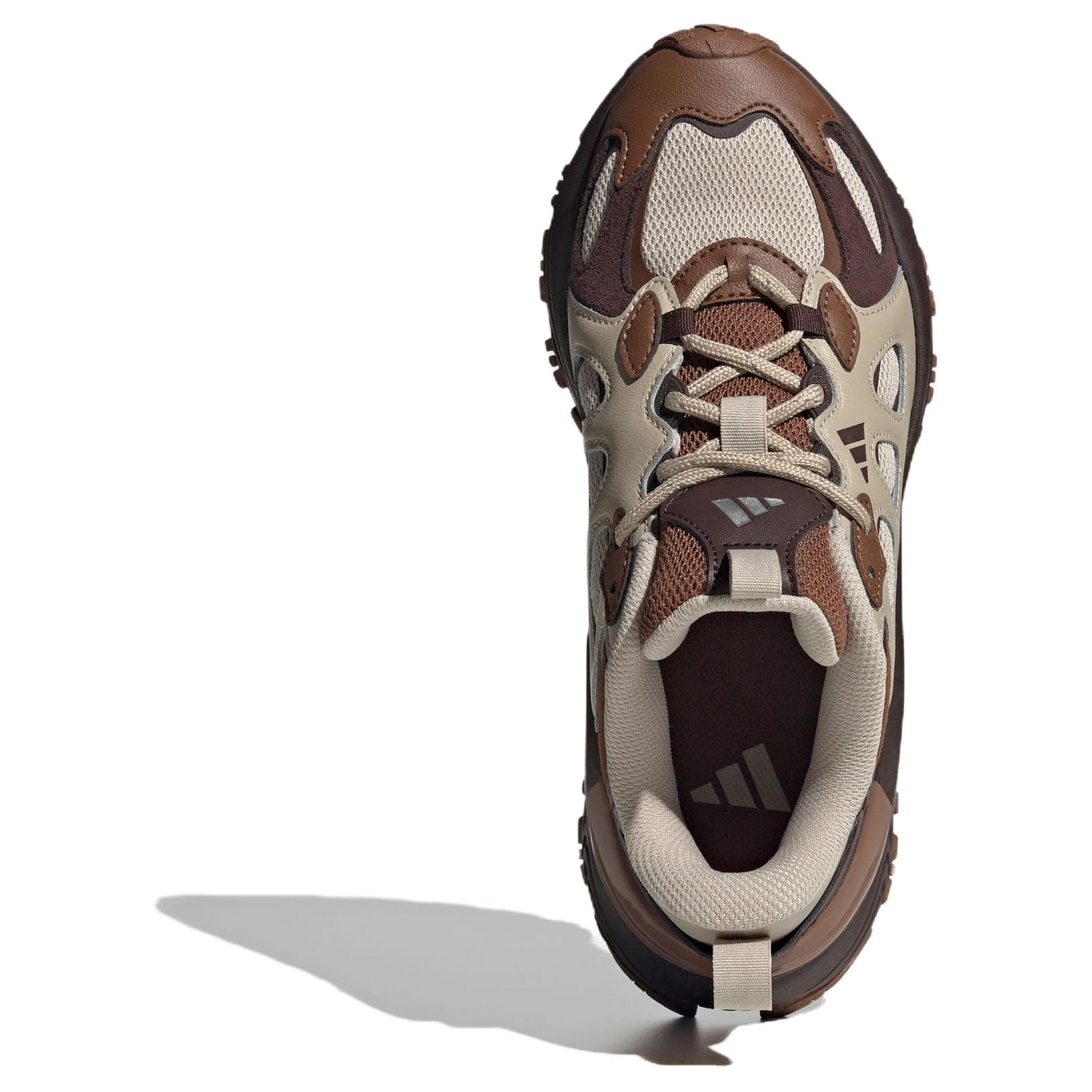 Кроссовки Adidas SHADOW VALLEY Удобная Устойчивая к истиранию Низкая Повседневная Обувь Женская Коричневая - изображение 5