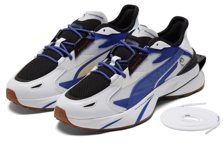 Кроссовки ROARINGWILD x PUMA Pwrframe OP-1 2 White Blue - изображение 3