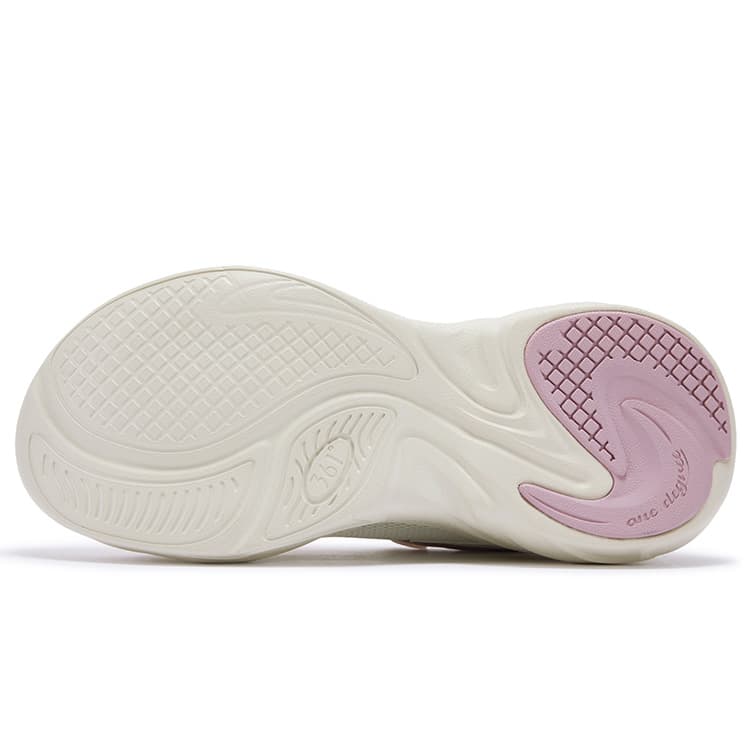 Кроссовки 361° XIAOZHUPEIQI Penguin Shoes Устойчивые к износу Амортизация Низкий верх Повседневная обувь Женская Пыльно-розовый - изображение 5