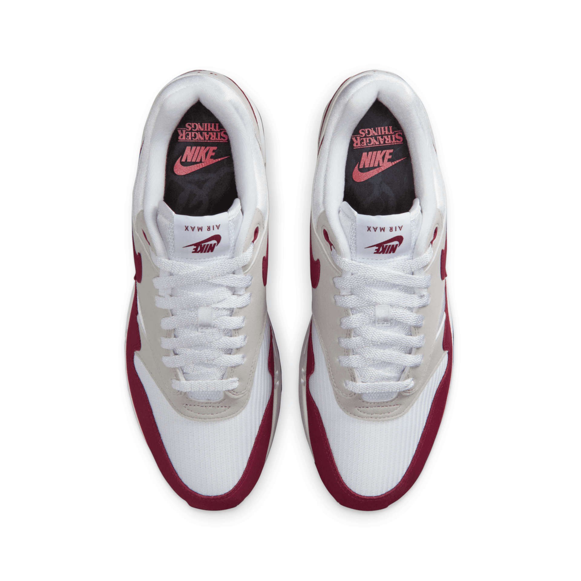 Кроссовки Stranger Things x Nike Air Max 1 '87 White - изображение 3