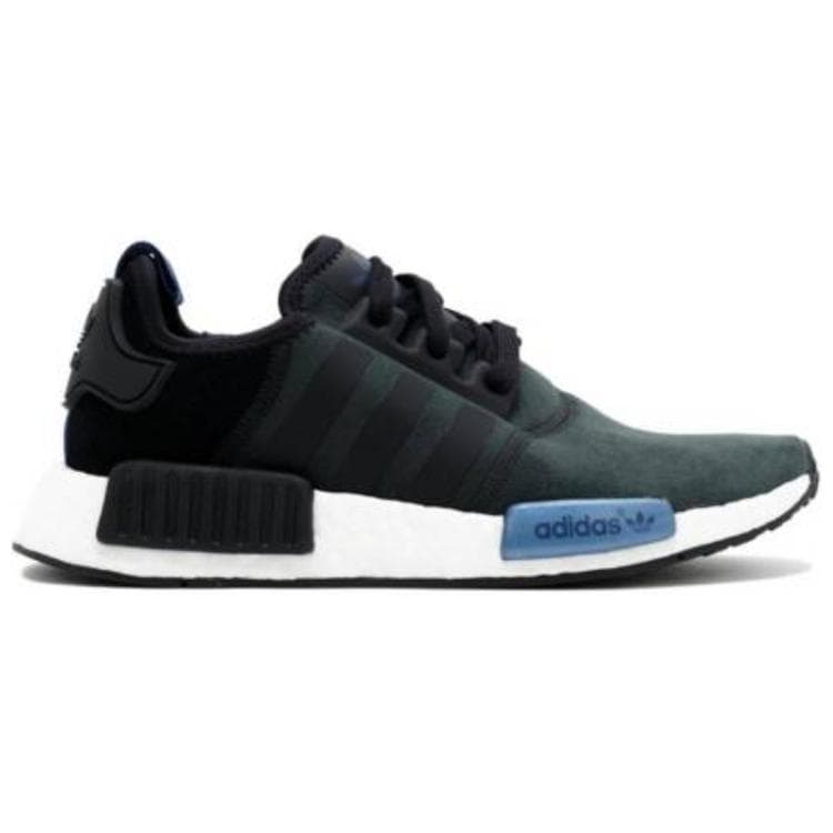 Кроссовки adidas originals NMD_R1 Black Suede - изображение 2
