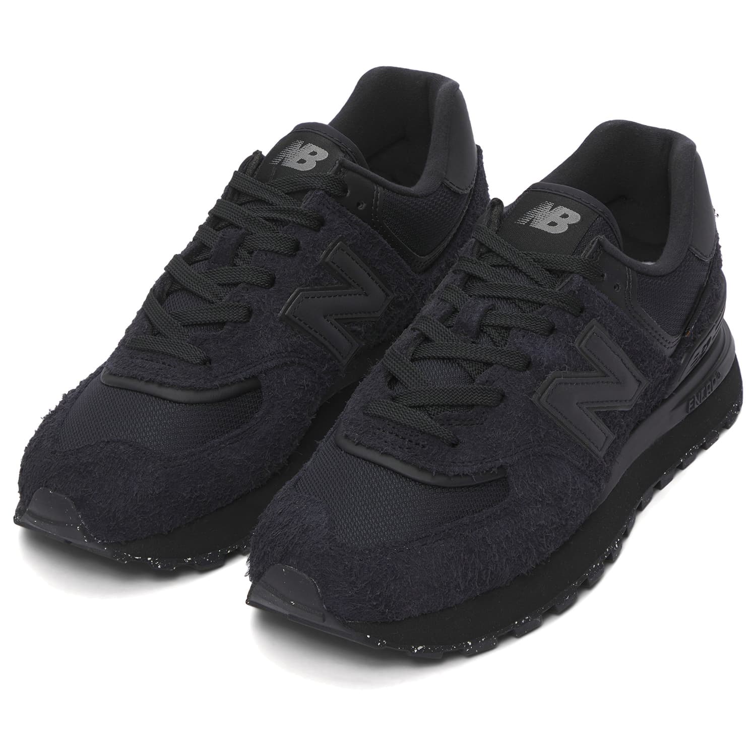 Кроссовки New Balance NB 574 Low Top Повседневная обувь Унисекс Черный - изображение 3
