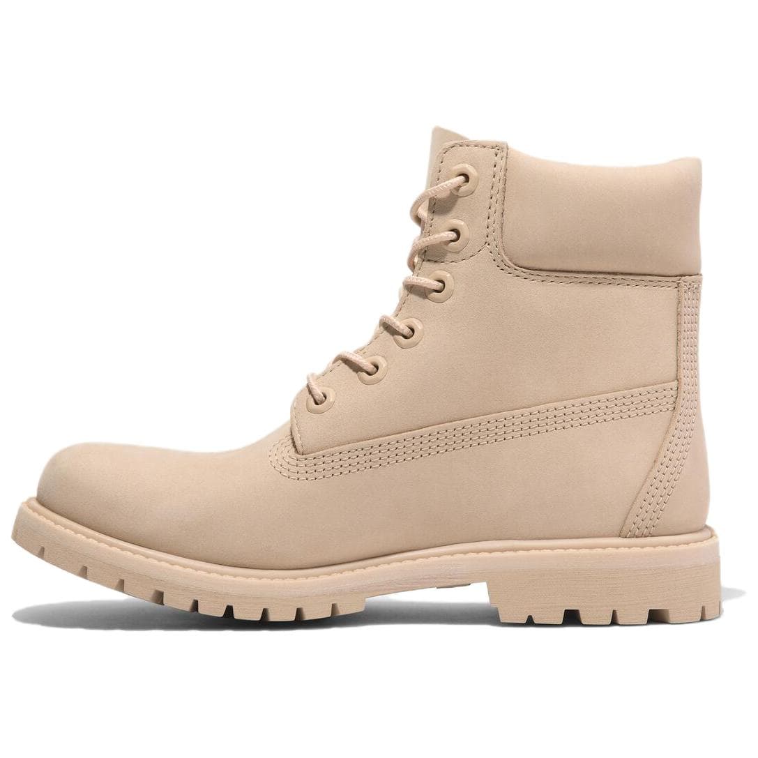 Ботинки Timberland Премиум Короткие Армейские Ботинки Женские Бежевые - изображение 2