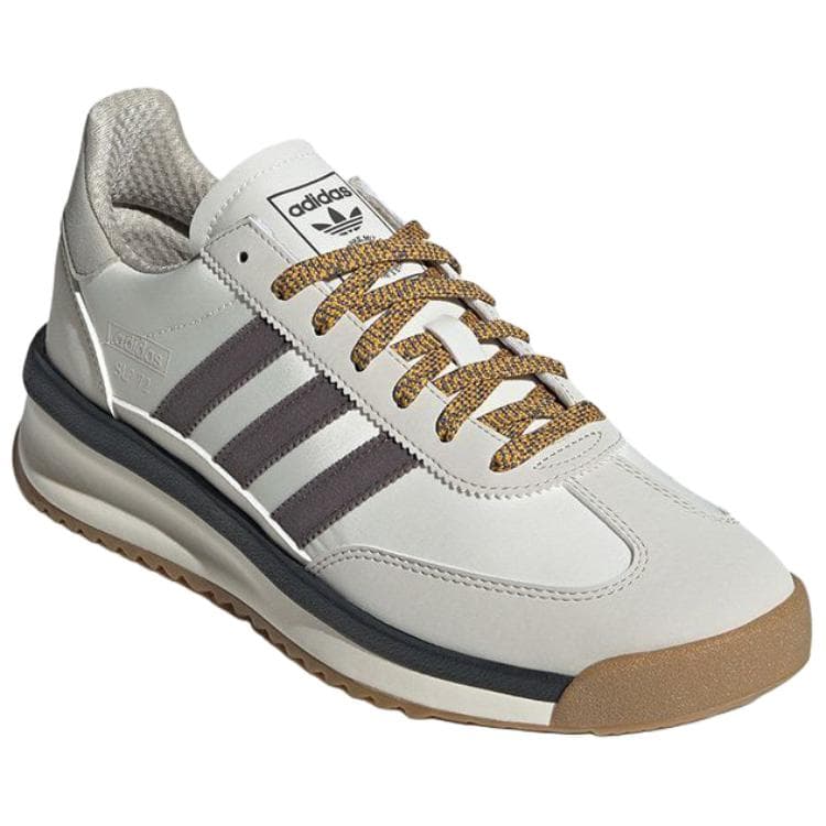 Кроссовки Adidas Originals SL 72 Low Повседневная обувь унисекс Бежевый Умбра - изображение 3
