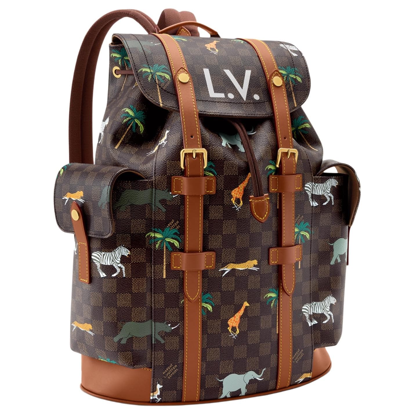 Рюкзак LOUIS VUITTON x THE DARJELING LIMITED CHRISTOPHER Damier Heritage - изображение 2