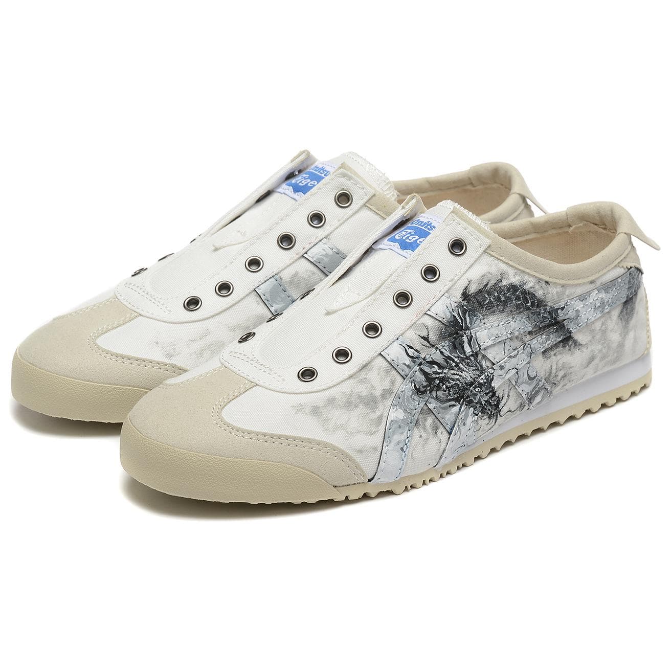 Кроссовки Onitsuka Tiger Mexico 66 White Blue - изображение 3