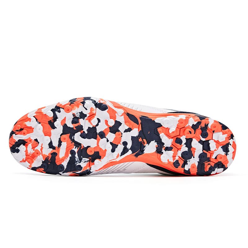 Кроссовки для футбола Joma Дышащий tf Шипы Искусственный Шипы Футбольные бутсы Мужской Белый и оранжевый - изображение 5