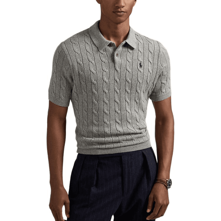 Polo Ralph Lauren Трикотаж Стандартный размер Мужской Серый - изображение 3