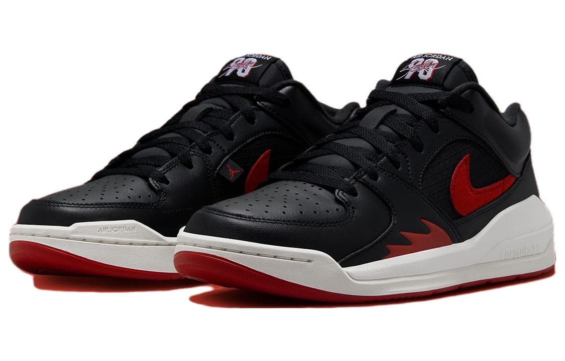 Кроссовки Jordan Stadium 90 Black Red - изображение 3