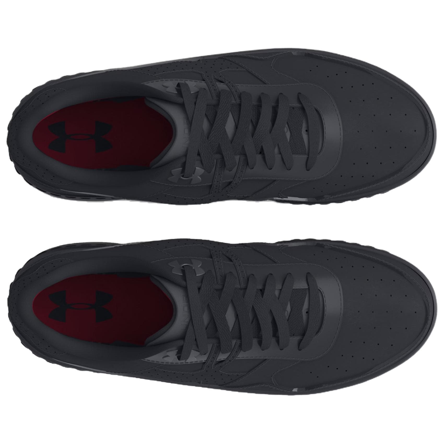 Кроссовки Under Armour Низкий Топ Повседневная Обувь Женская Черная - изображение 4