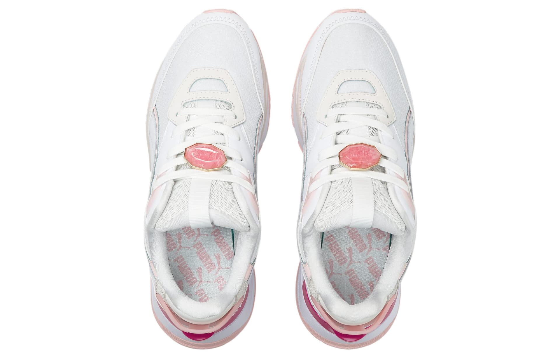 Кроссовки Puma Mirage Sport Crystal.G Wns White Pink - изображение 3