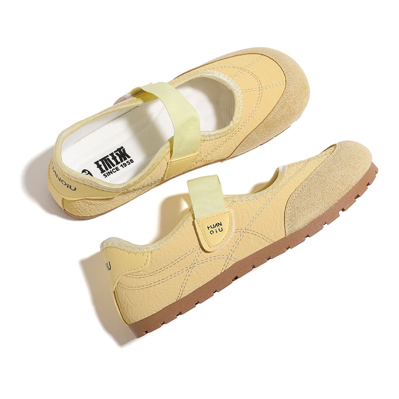 Кроссовки HUANQIU Текстиль Синтетическая кожа Низкие кеды Мода Повседневная обувь Женская - изображение 2