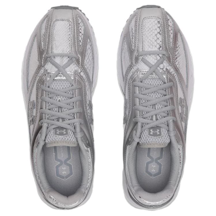 Кроссовки Under Armour Apparition Low Топ Повседневная обувь Унисекс Серебряный - изображение 4