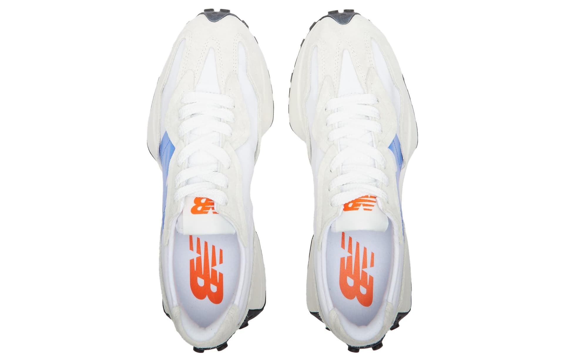 Кроссовки New Balance 327 White Blue - изображение 4