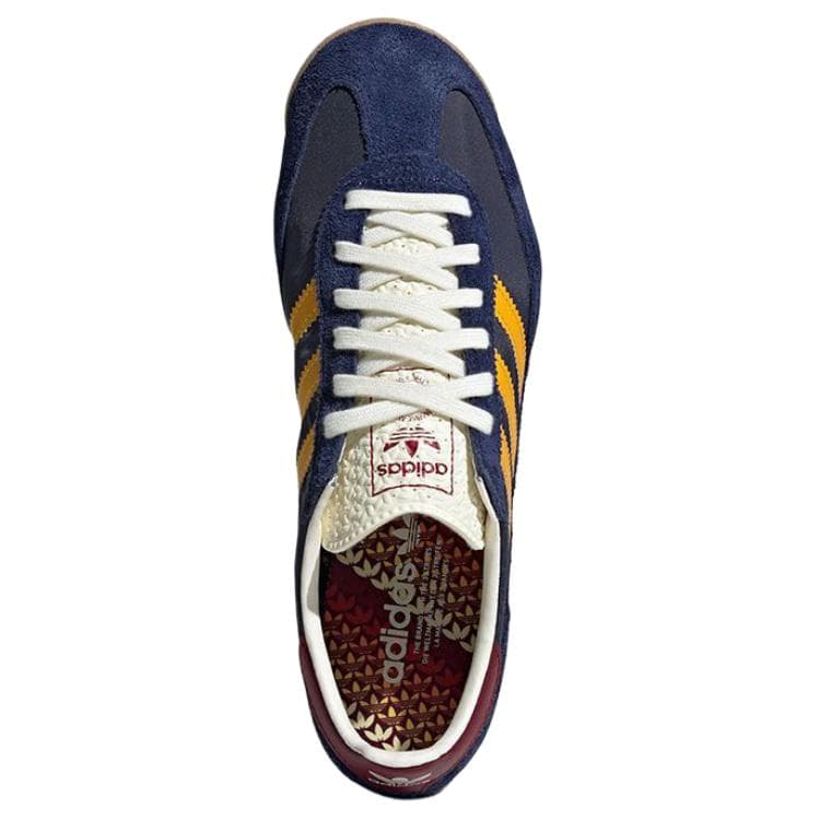 Кроссовки Adidas Originals SL 72 Противоскользящая устойчивая к истиранию низкий верх повседневная обувь унисекс темно-синий - изображение 6