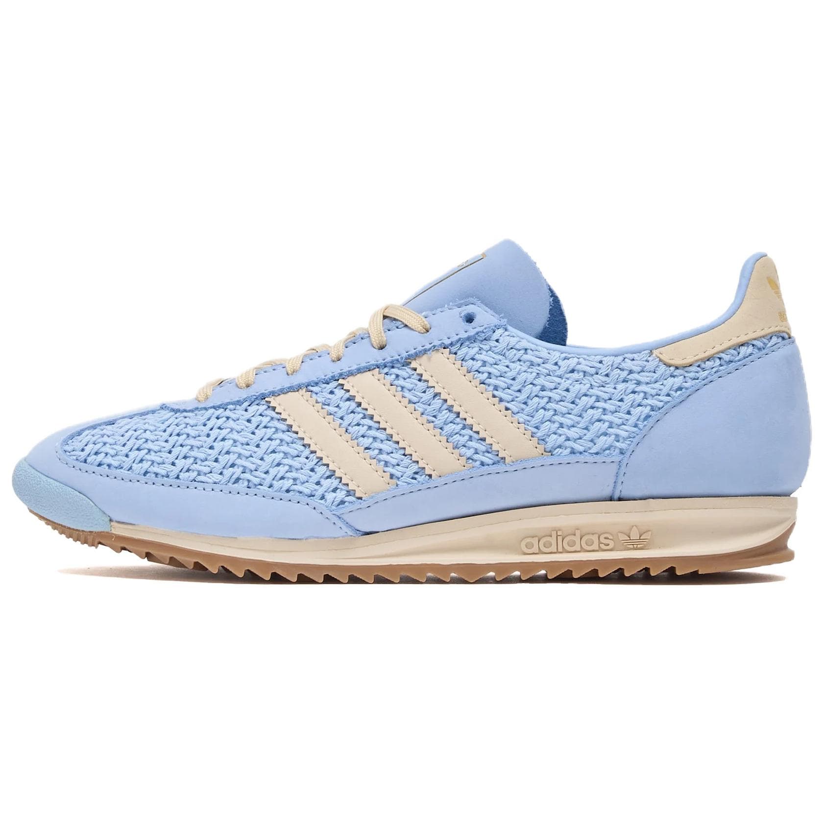 Кроссовки Adidas Originals SL 72 OG Устойчивый к истиранию Низкий Топ Повседневная Обувь Женская Синяя - изображение 1