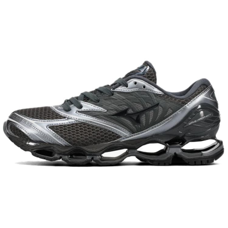 Кроссовки Mizuno Wave Prophecy LS Повседневная обувь Низкий топ Серый Унисекс - изображение 1