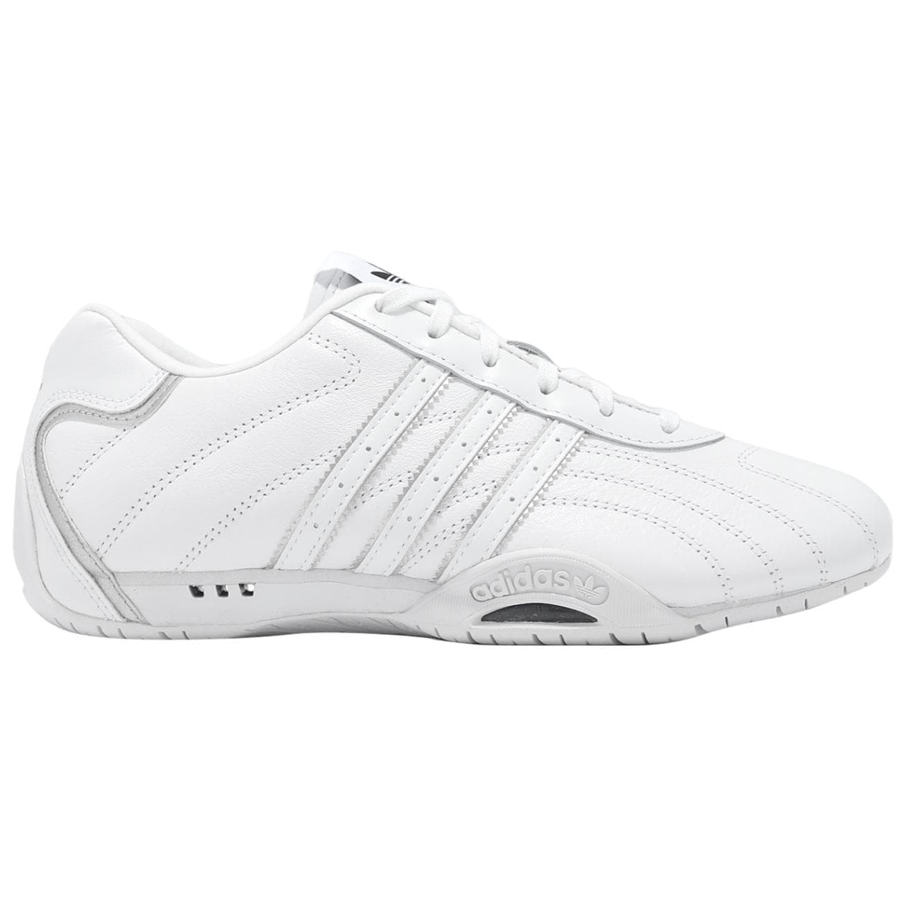 Кроссовки Adidas Originals ADIRACER Амортизация Износостойкий Низкий Топ Повседневная Обувь Женская Белая - изображение 2