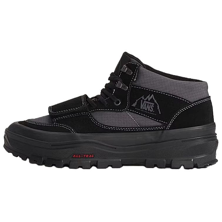 Кроссовки Vans Mountain Водонепроницаемый и Дышащий Поддержка Термический MID Топ Повседневная Обувь Унисекс Черный Серый - изображение 1