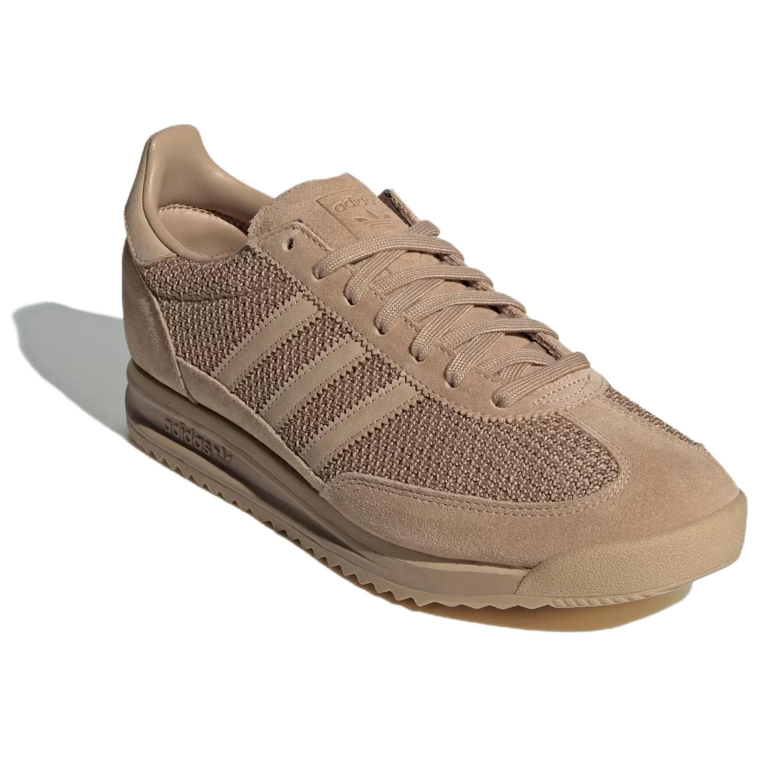 Кроссовки Adidas Originals SL 72 RS Low Топ Повседневная обувь Унисекс Коричневый - изображение 3