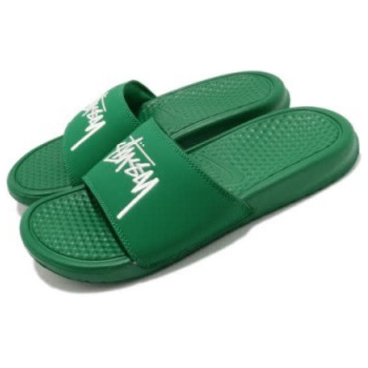 Сандалии Stussy x Nike Benassi Pine Green - изображение 3