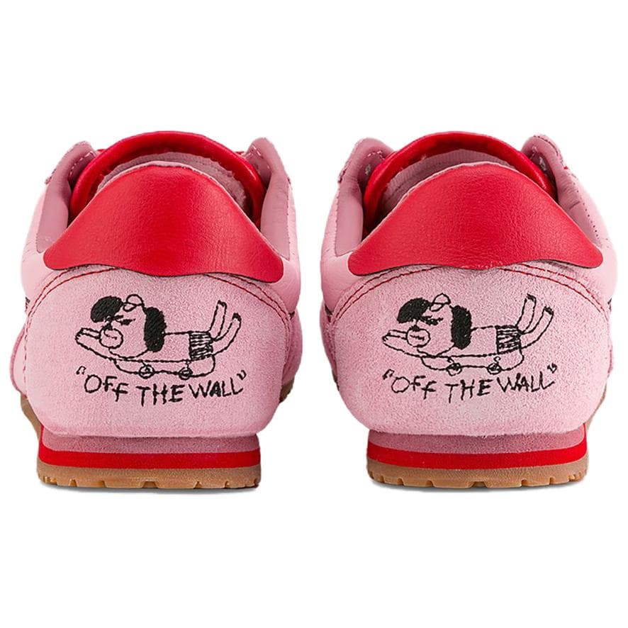 Кроссовки Vans X RIROO Super Lowpro Low-Top Повседневная Обувь Унисекс Розовая - изображение 4