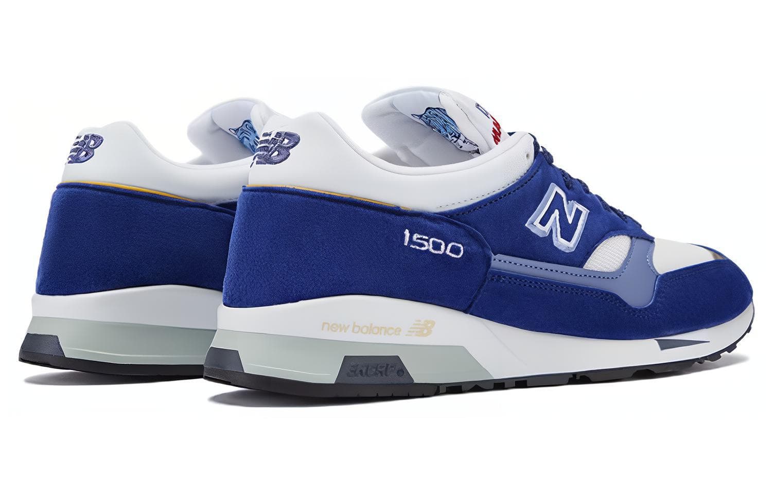 Кроссовки New Balance 1500 White Blue - изображение 5