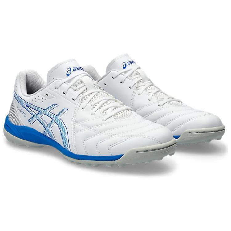 Кроссовки для футбола Asics Calcetto TF White Blue - изображение 3
