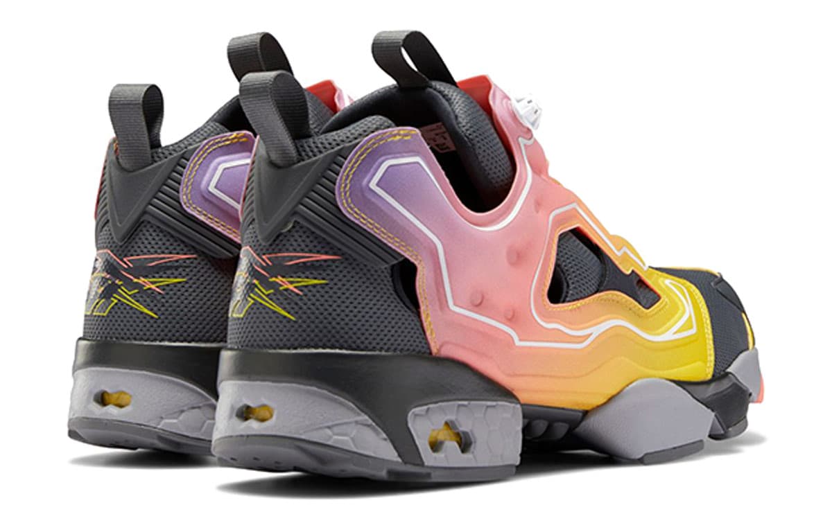Кроссовки Reebok Instapump Fury OG Grey Orange - изображение 4