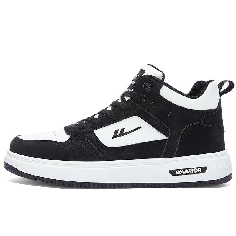 Кроссовки Warrior MID Топ Повседневная обувь Мужская Черный Белый - изображение 1