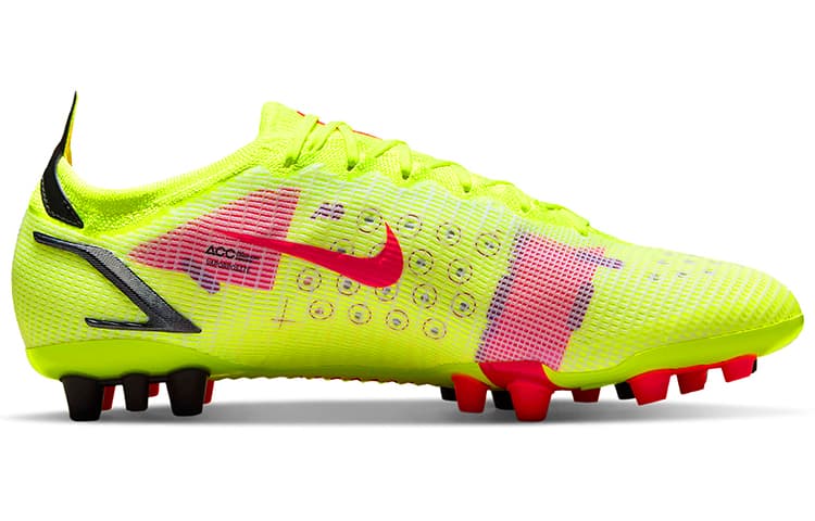 Кроссовки для футбола Nike Mercurial Vapor 14 Elite AG Fluorescent Yellow - изображение 2