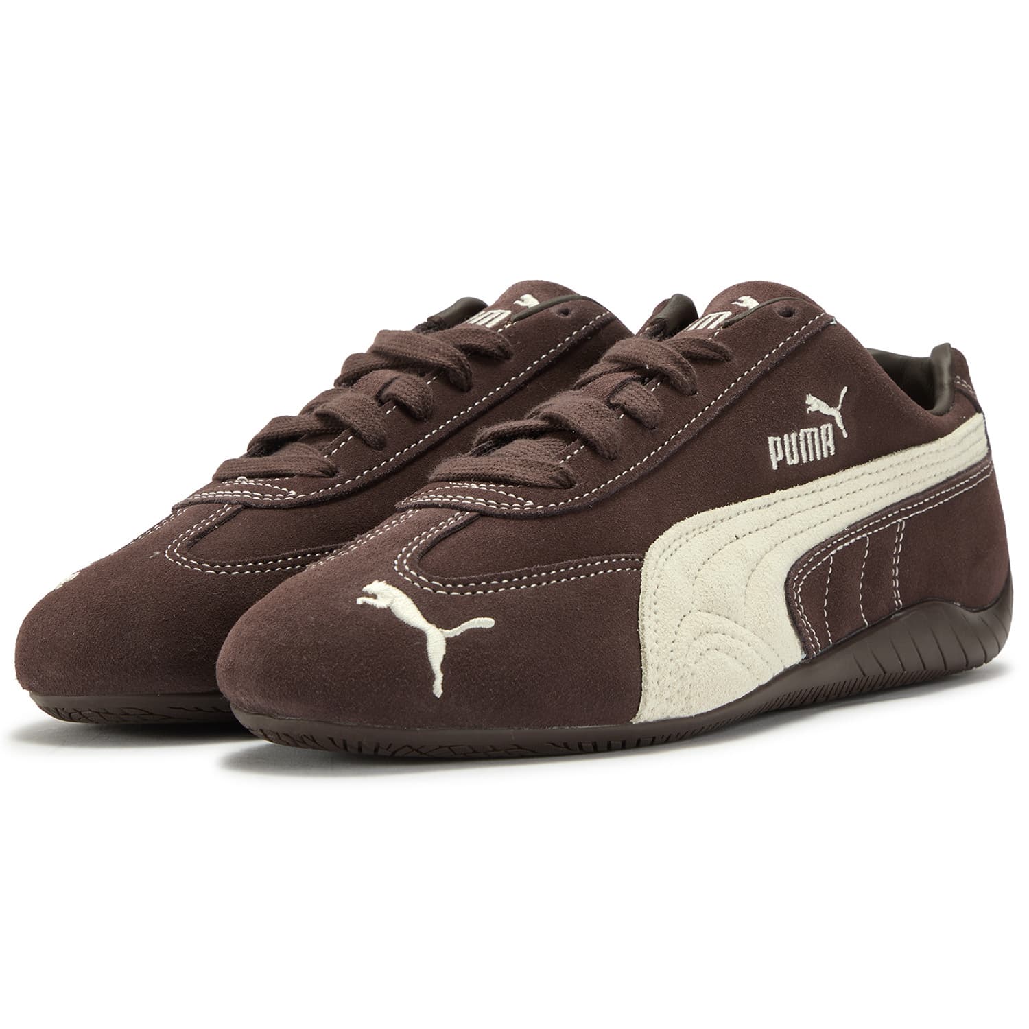 Кроссовки PUMA Speedcat Low Повседневная обувь унисекс коричневый - изображение 3