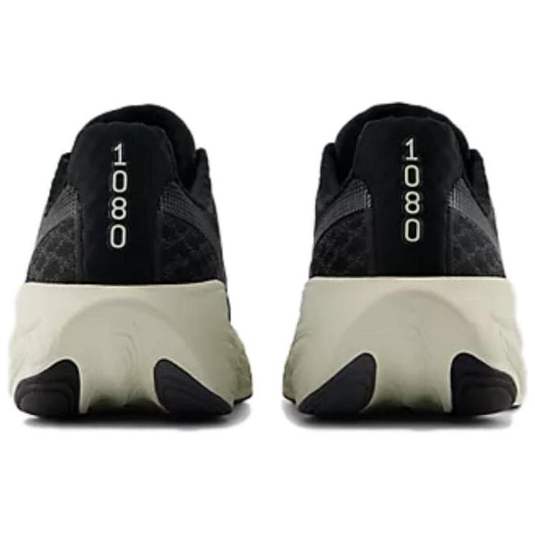 Кроссовки New Balance NB Свежая Пена X 1080 Устойчивая к истиранию Низкая Повседневная Обувь Женская Черная - изображение 4