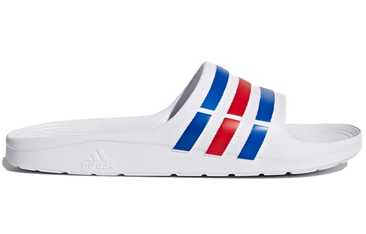 Сандалии adidas Duramo Sl Slide White Blue Red - изображение 2