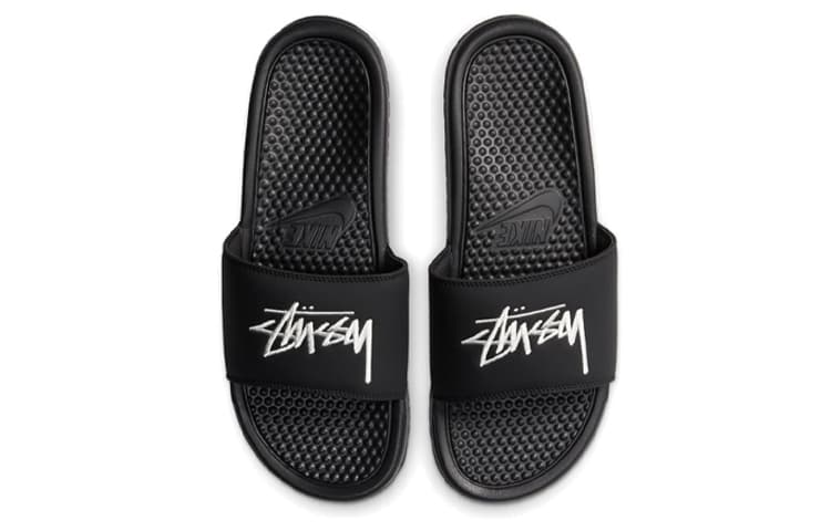 Сандалии Stussy x Nike Benassi Black - изображение 4